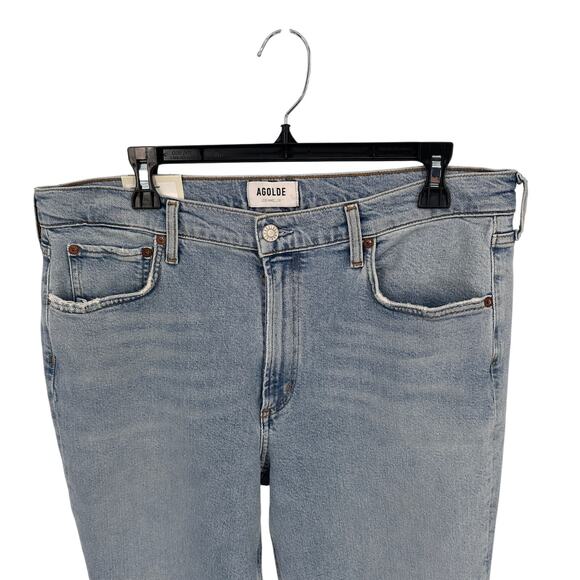 AGOLDE NWT Merrell Mid-Rise Straight Leg Denim Jeans in Astray // 32 - Picture 5 of 15